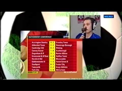 Chris Klinkert on BBC Final Score