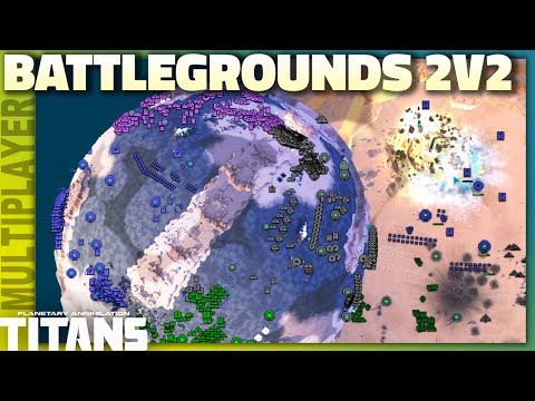 YOU'RE GOING TO NEED SOME POPCORN! - 2v2 Multiplayer - Planetary Annihilation: Titans