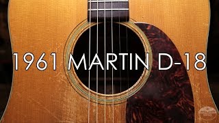 Video thumbnail for "Pick of the Day" - 1961 Martin D-18 by Emerald City Guitars