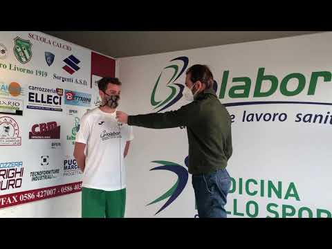 Pro Livorno Sorgenti - Prato (17/1/21): intervista a Francesco Turini