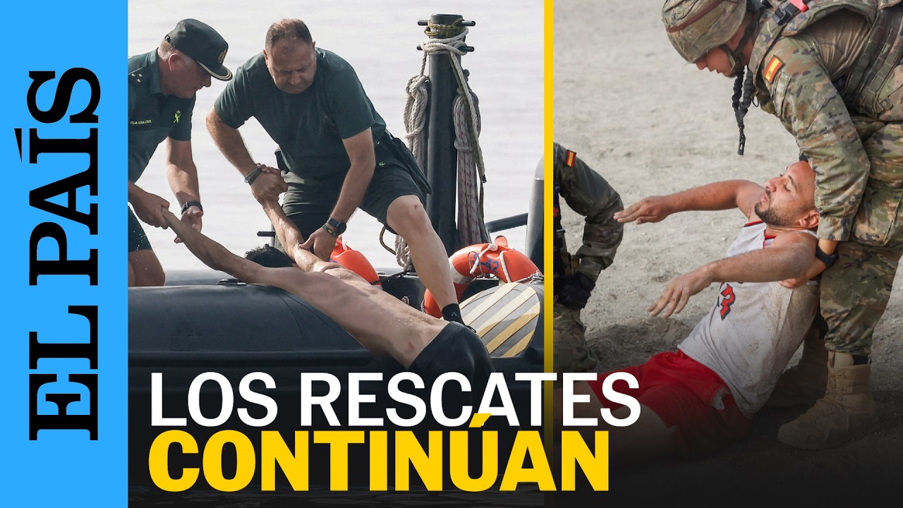 CEUTA | Auxilian a inmigrantes que continúan llegando a la costa a nado desde Marruecos