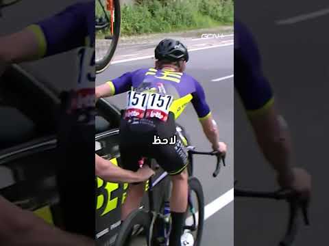 مشهد أثار الجدل في السباق!