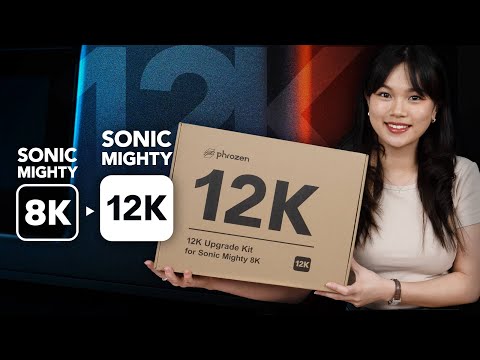 8K to 12K: Where Speed Meets Precision— 12K Upgrade Kit for Sonic Mighty 8K -Buy Now!