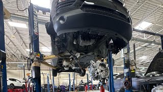 2017 honda pilot torque converter removal