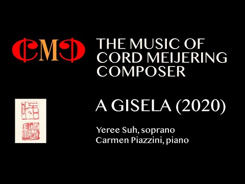 CORD MEIJERING |  A GISELA (2020)