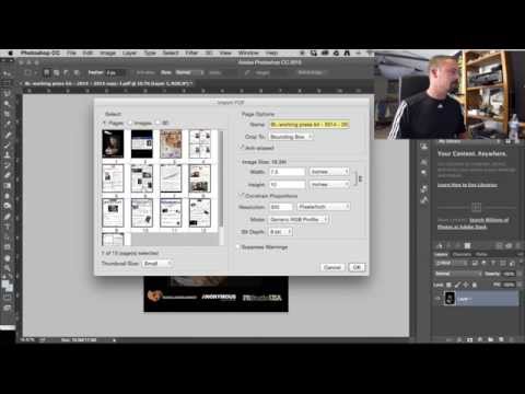 A Crash Course in: How to Press Kit, Photoshop Tutorial