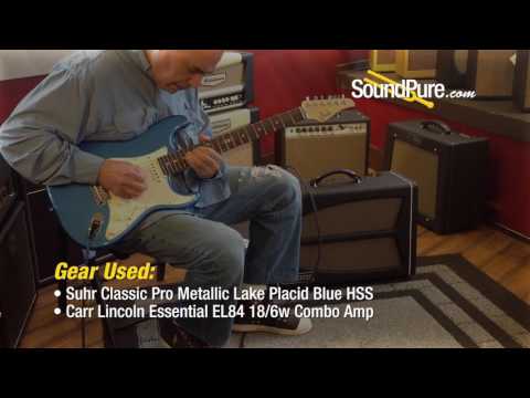 Suhr Classic Pro Metallic Lake Placid Blue HSS IRW