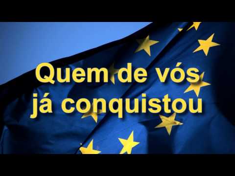Hino à Alegria de Beethoven (letra em Português) #Ode2Joy #europanostra
