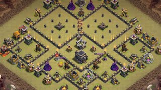【クラクラ】イトワクさんの天災クイヒードラゴン TH9全壊
