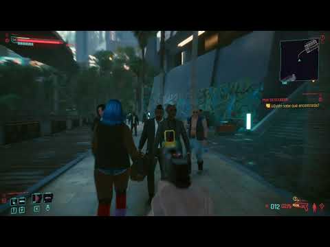 Cyberpunk 2077 Crowd reaction