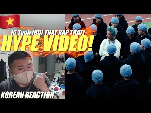 🇻🇳🇰🇷🔥Korean Hiphop Junkie react to 16 Typh - ĐỜI THẬT RAP THẬT (VN/ENG SUB)
