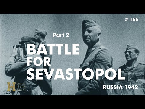 166 #Russia 1942 ▶ Battle for Sevastopol (2/2) Railroad Gun Artillery "Thor" Erich von Manstein