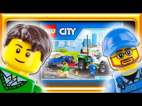 Vidéo LEGO City 60081 : Le pick-up dépanneuse