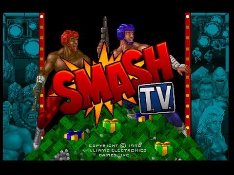 Smash TV (Arcade) Playthrough longplay retro video game