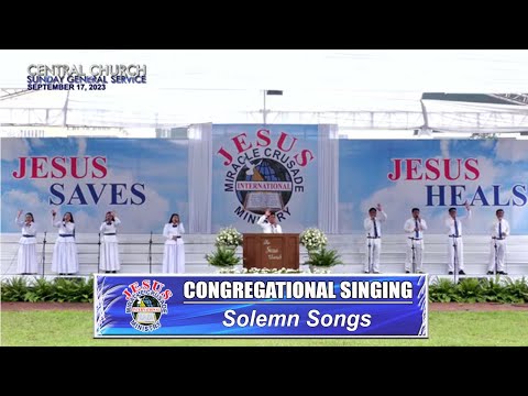 JMCIM | Congregational Singing | Solemn Songs | September 17, 2023