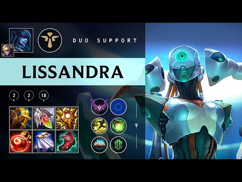 Lissandra Support vs Rakan - EUW Master Patch 25.24