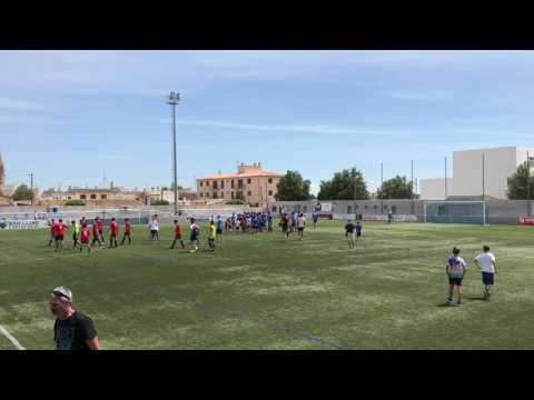 Final partit Cadets 2ª Regional Grup E Binissalem i celebració títol de lliga