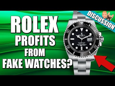 Does Rolex Benefit from Fake & Replica Watches? Video
