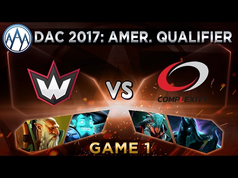 WanteD vs compLexity Game 1 - DAC 2017 Americas Qualifier - @DakotaCox @BlazeCasting