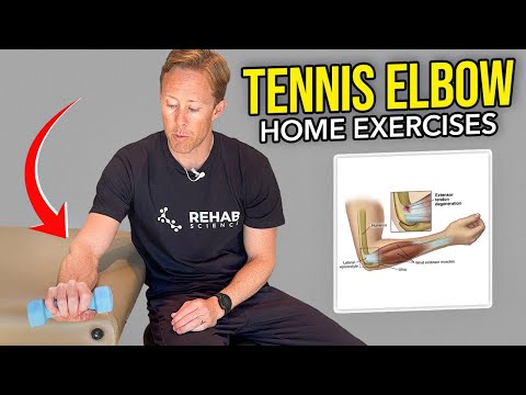 3 Home Exercises for Tennis Elbow