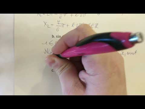 Trigonometrikus egyenletek 11 összefoglaló