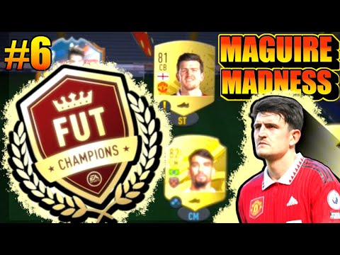 Can I Qualify for FUT CHAMPS with MAGUIRE as STRIKE?? Maguire Madness #6 - Fifa 23 Ultimate Team