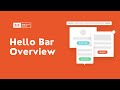 Hello Bar Popups Overview