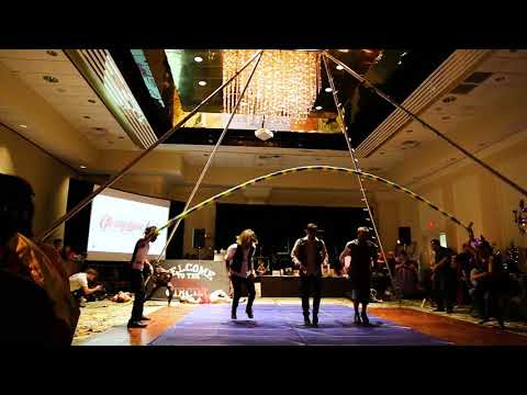 Acrobatic Jump Rope Routine for Ghostly Gala's Dark Circus Production