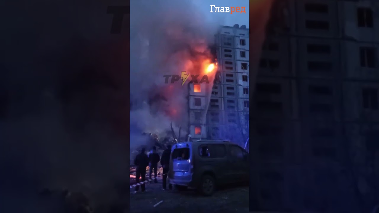 Rettungsaktion in Uman aus einem von einer Rakete zerstörten Wohnhaus abgeschlossen