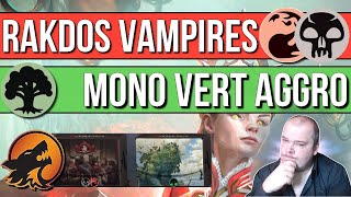 [Magic Arena] Decks d'Innistrad - Rakdos Vampires & Mono Vert Aggro | Standard MTGA