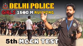 Download lagu 1600 Meter Running Mock Test 😡🔥 || Delhi Police Physical Girls Running Test || #1600m , #running mp3