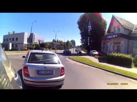 Korek? Jaki korek... rynek skoczów-pogórze, remont mostu na Wiśle.