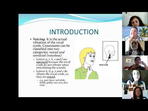 Clase de IPA (International Phonetic Alphabet) para futuros profesores de ingles.