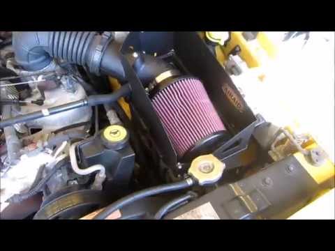 Airaid air intake install 2001 Jeep Cherokee
