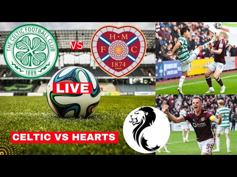 Celtic vs Hearts 1-2 Live 2025 Scottish Premiership SPFL Football Match Score Commentary Highlights