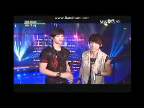 (Full cut) 120615 Minhyuk & Sungjae @ MTV The Show