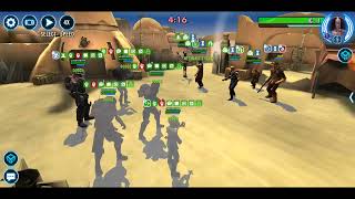 Bad Batch (accuracy up) fails vs. Dash/Vandor/oHondo/IG-11/Kuiil (protection up): huge misplay