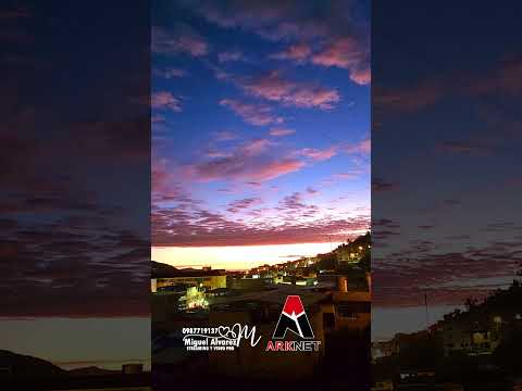 Mágico atardecer de Chunchi Chimborazo Ecuador #reels #turismoecuador