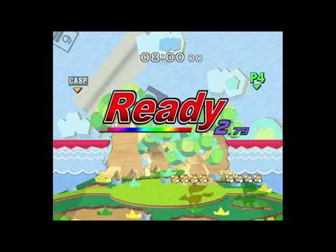 Losers round 5 - Casper (white) VS salami (blue) - [Melee @ Verdugo West #108]
