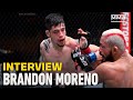 Brandon Moreno Recaps UFC 256 Classic, Believes Figueiredo 'Making Excuses' With Stomach Issues
