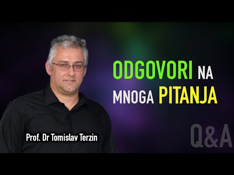 Tomislav Terzin - ODGOVORI NA MNOGA PITANJA