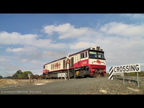 SCT's QQCY "5 Pack" Articulated Container Wagons - PoathTV Australian Trains & Railways