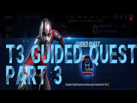 T3 GUIDED QUEST WALKTHROUGH PART 3 Marvel Future Fight #F2P #MFF