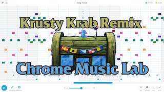 Krusty Krab (Trap Remix) on Chrome Music Lab - Song Maker (Link in Des