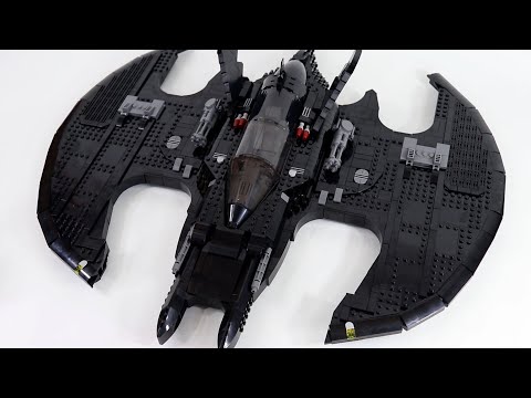 Building the LEGO 1989 Batwing Set in Under 5 Minutes!