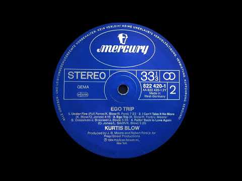Kurtis Blow - I Cant Take it No More ( Ego Trip 1984 )