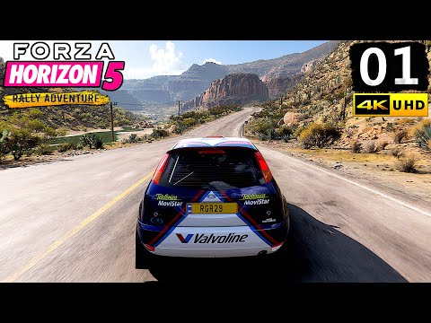 Forza Horizon 5 Rally Adventure Gameplay Walkthrough Part 1 - PC 4K 60FPS No Commentary