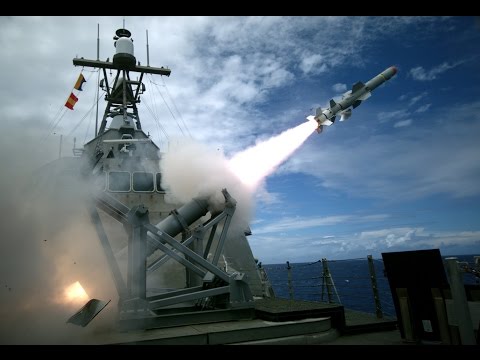 USS Coronado (LCS 4) Launches Harpoon Missile during RIMPAC 2016