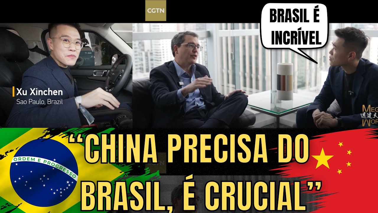 Tv Chinesa Fala Das Relações Comerciais Com O Brasil