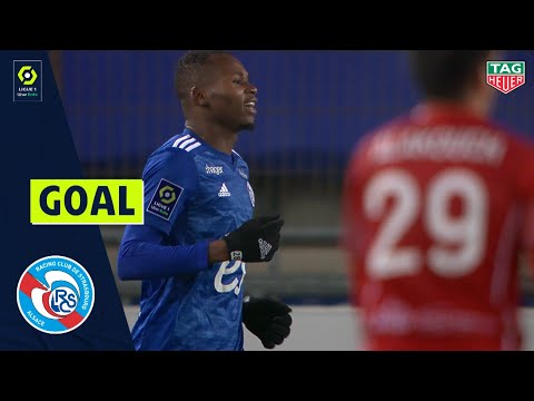 Goal Habib DIALLO (38' - RC STRASBOURG ALSACE) RC STRASBOURG ALSACE - NÎMES OLYMPIQUE (5-0) 20/21